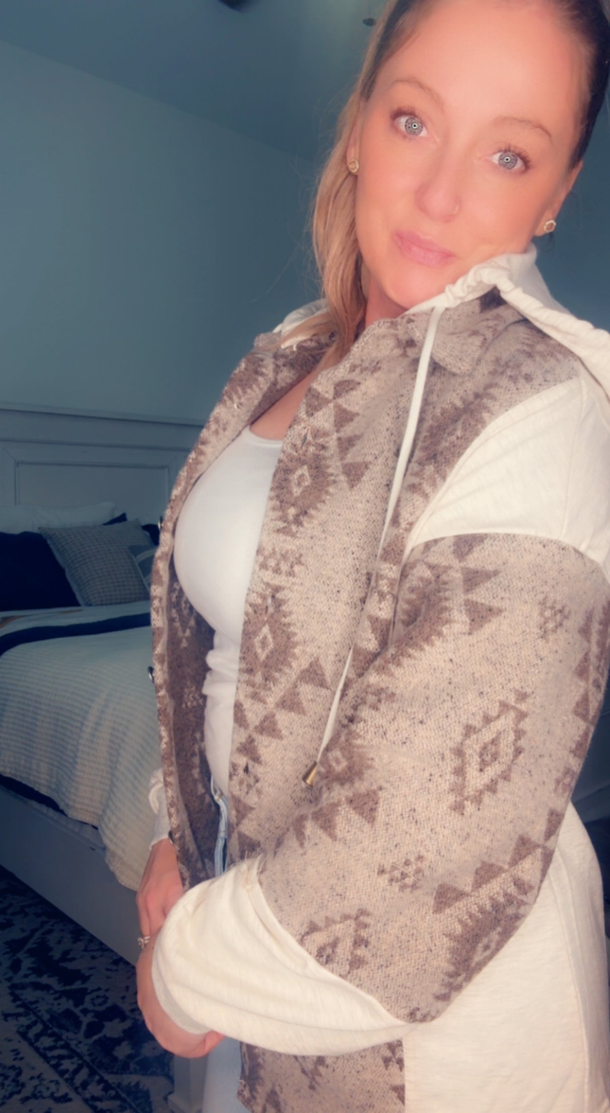 Western Tribal Shacket