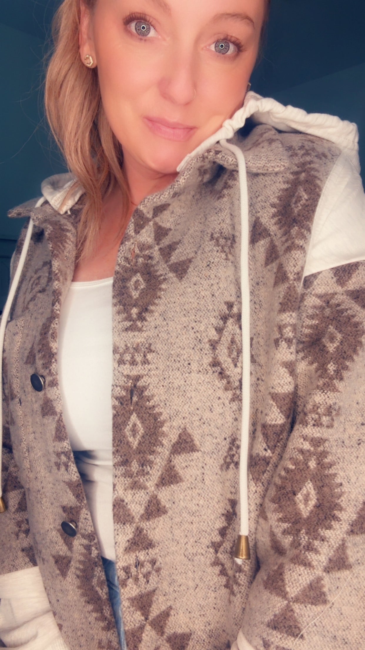 Western Tribal Shacket