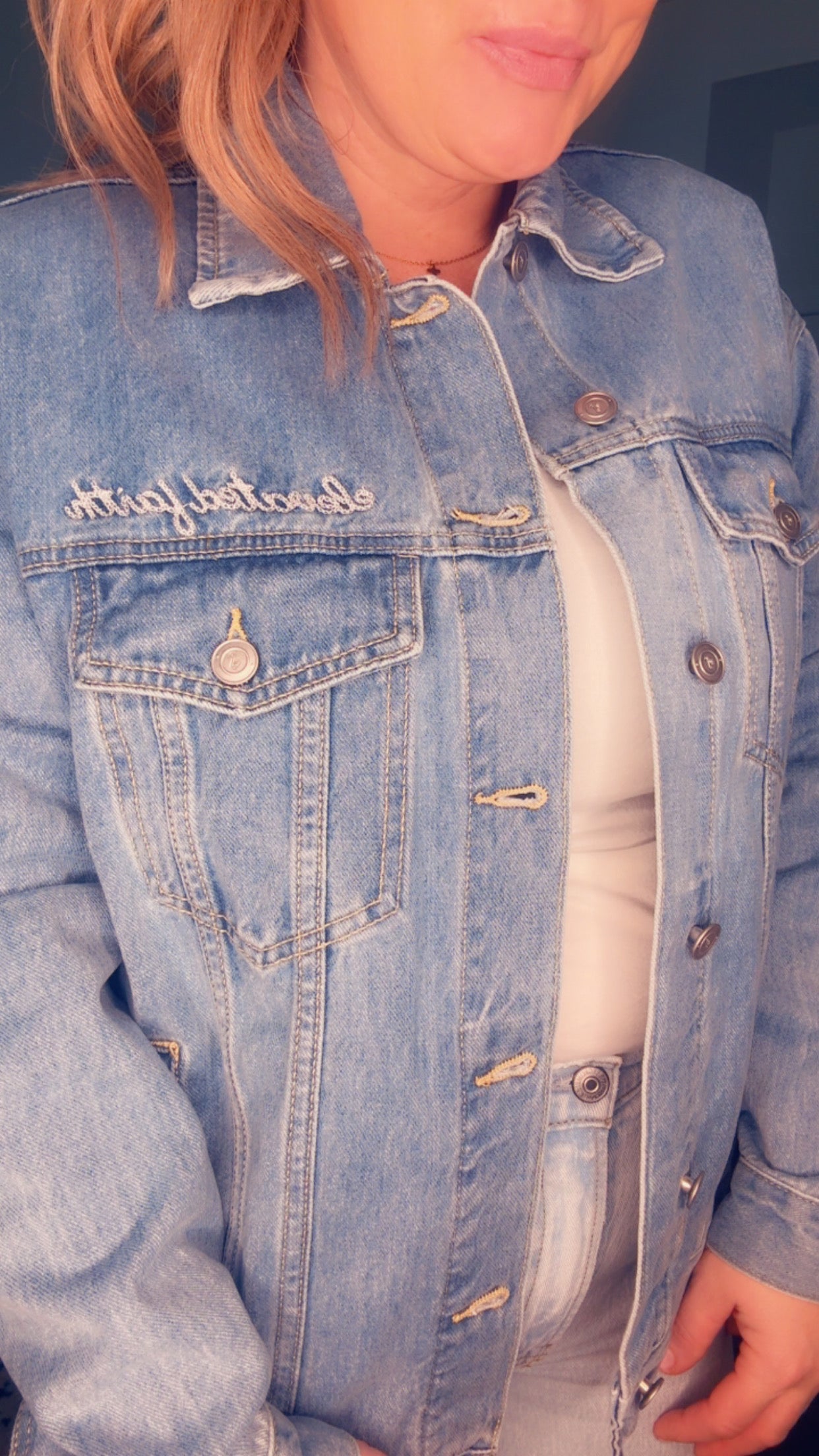What a Friend Demin Jacket