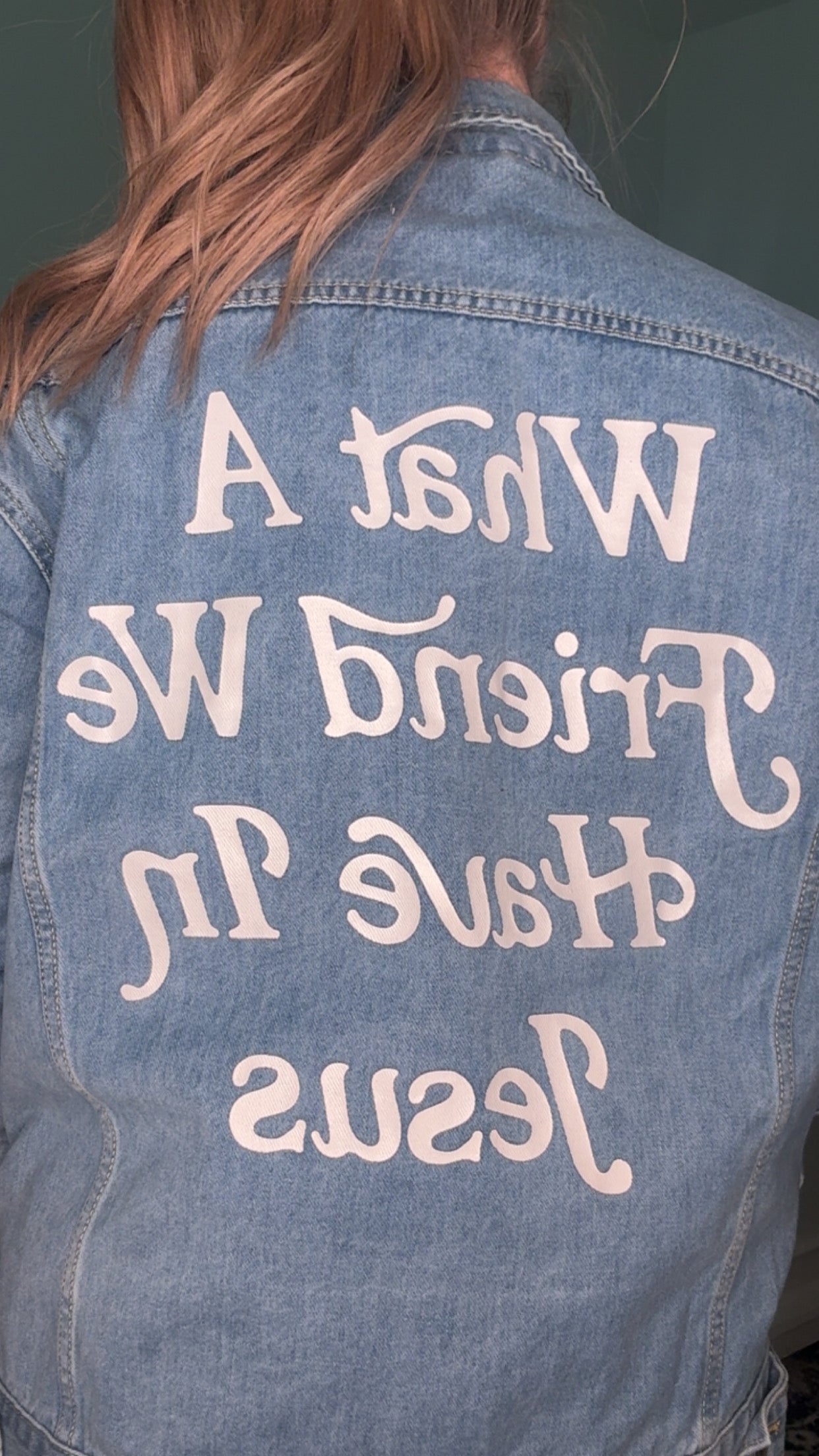 What a Friend Demin Jacket
