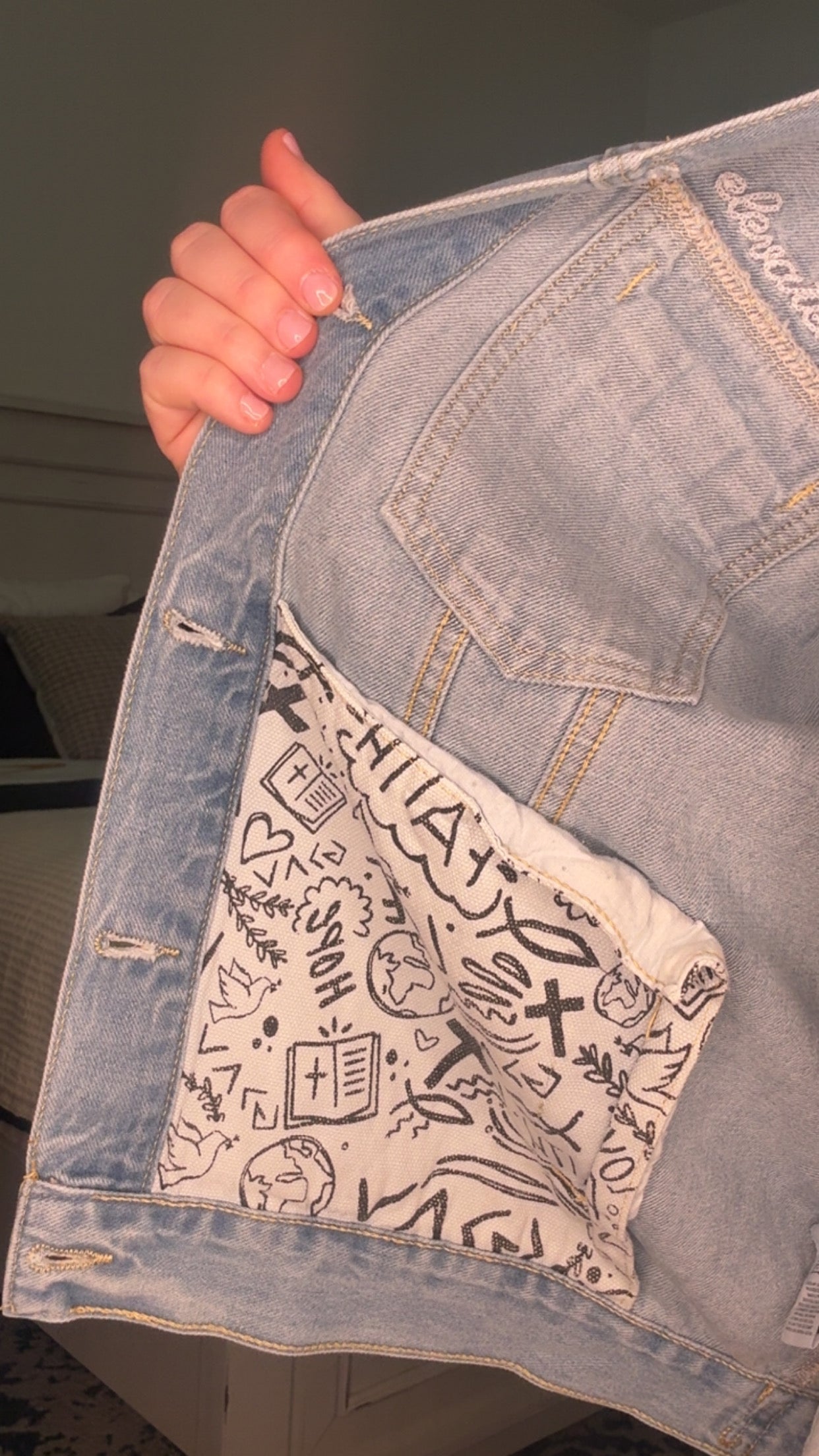 What a Friend Demin Jacket