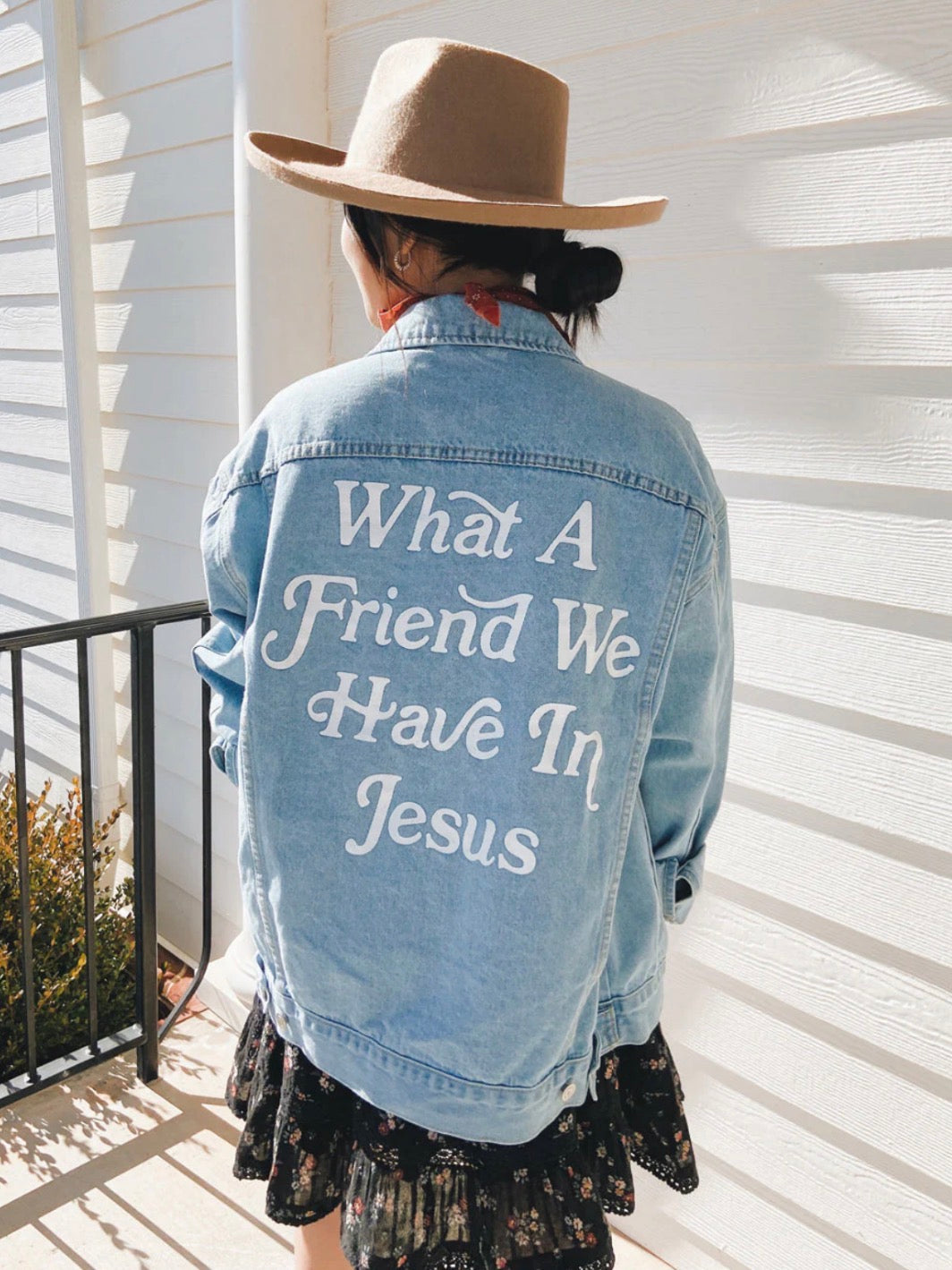 What a Friend Demin Jacket