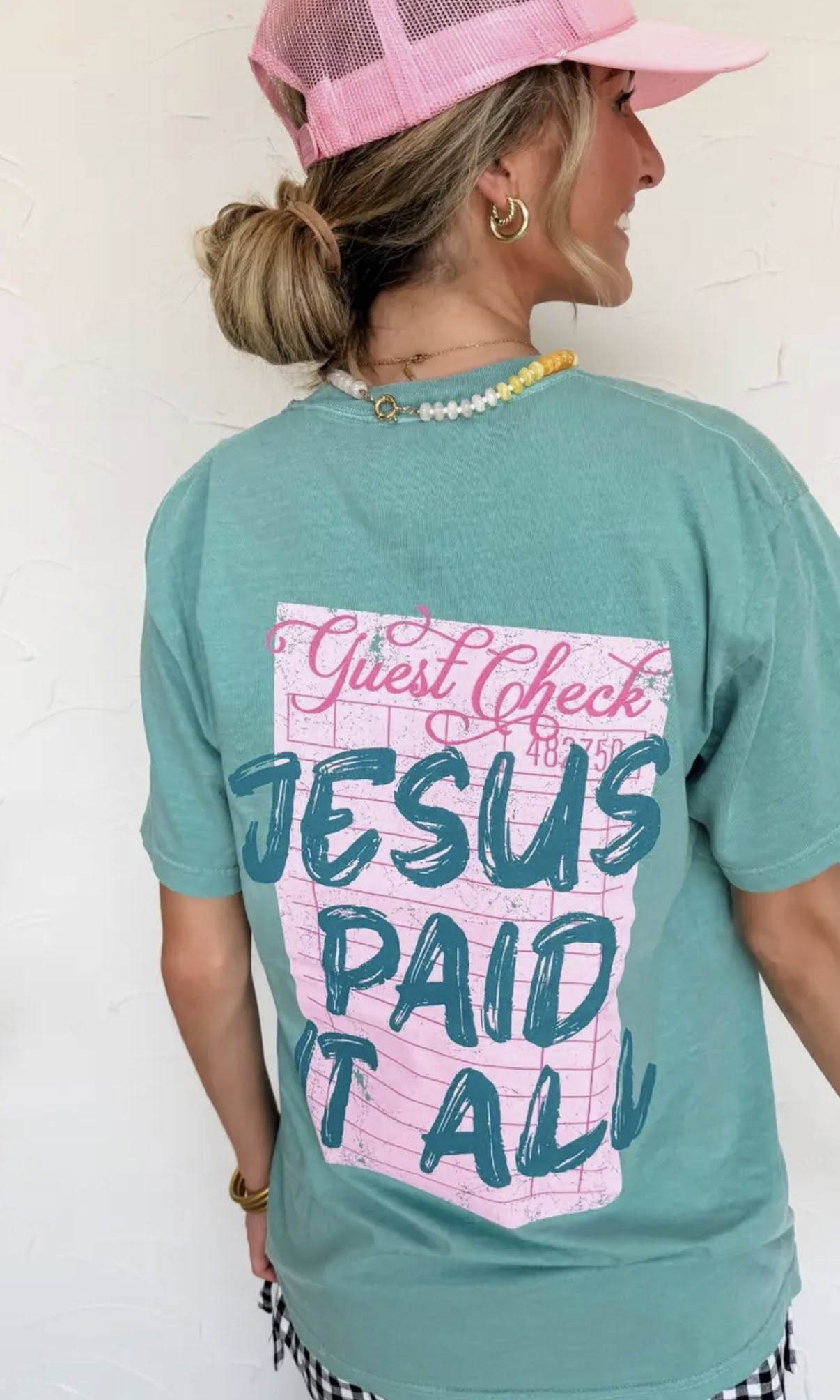 Jesus Paid it All Comfort Colors Tee