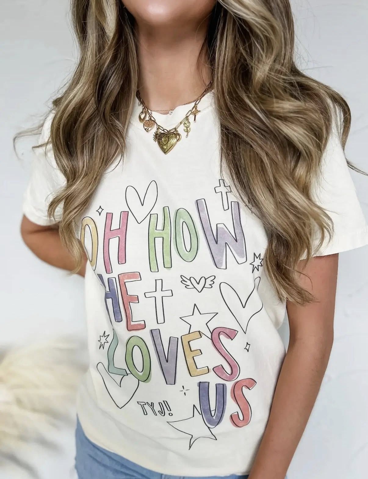 Oh How He Loves Us Comfort Colors T-Shirt