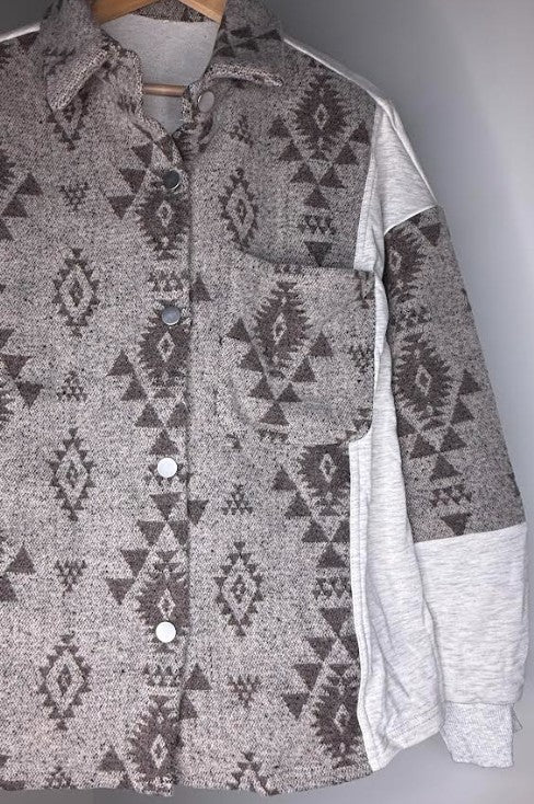 Western Tribal Shacket